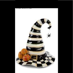 Courtly Check Witch Hat